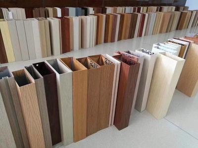 立面外墻木紋鋁方通,外墻鋁格柵